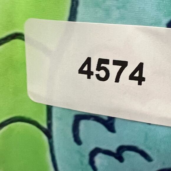 Artscow Custom Swimsuit Dress Women L Blue Multicolor Skater Stretch Art Unique - Picture 14 of 15